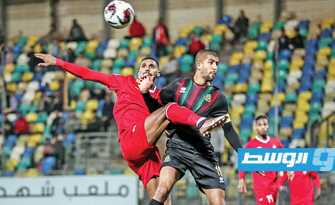 مباراة بالدوري الليبي. (الإنترنت)