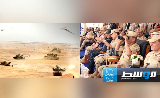 مشروع تكتيكي للجيش المصري في مدينة الإسماعيلية شرق البلاد، 23 مايو 2024. (الجيش المصري)