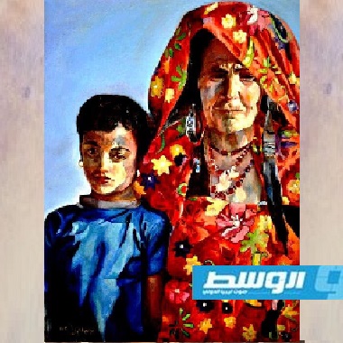 مريم العباني والتلوين بنعومة الأنثى