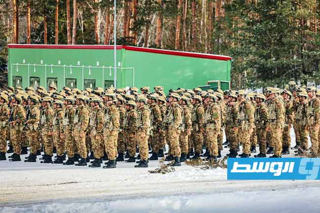 دفعة جديدة من القوات الخاصة خلال دورة في بيلاروسيا (صفحة شعبة الإعلام الحربي بموقع فيسبوك)