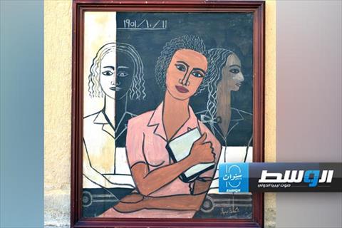 الفنانة التشكيلية المصرية جاذبية سري