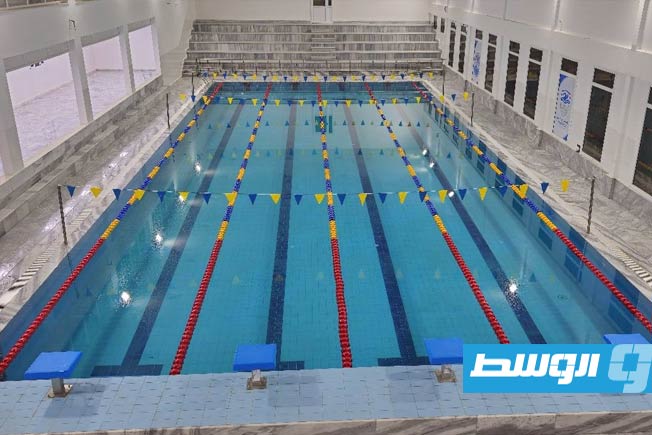 المسبح الجديد بنادي الشاطيء في زليتن (فيسبوك)