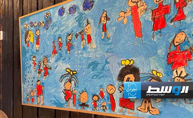 صورة من داخل مشروع «لمة» لإعادة التدوير من أجل صنع الجمال (فيسبوك)