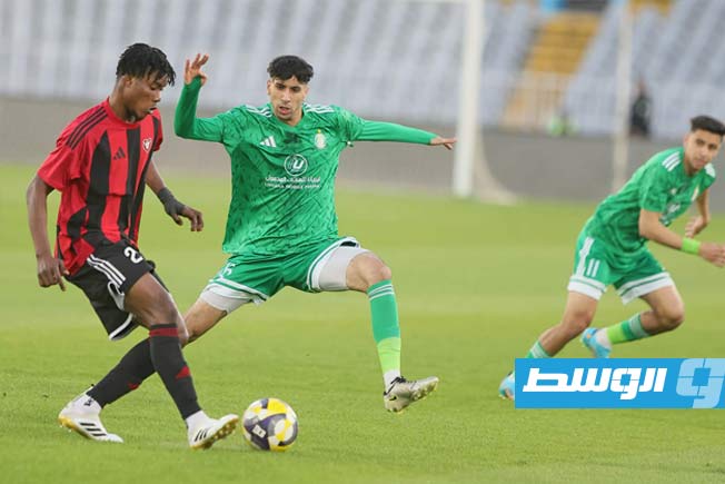 مباراة الأهلي طرابلس والظهرة بالدوري الليبي لكرة القدم الخميس 9 أبريل 2026 (تصوير - محمود دردور - بوابة الوسط)
