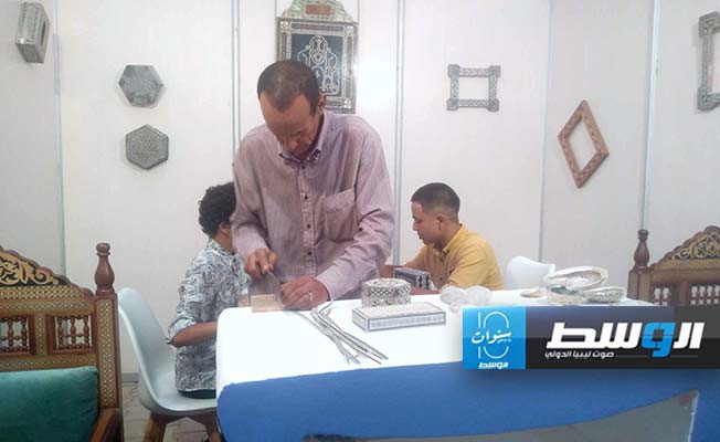 جانب من أقسام المعرض. (بوابة الوسط)