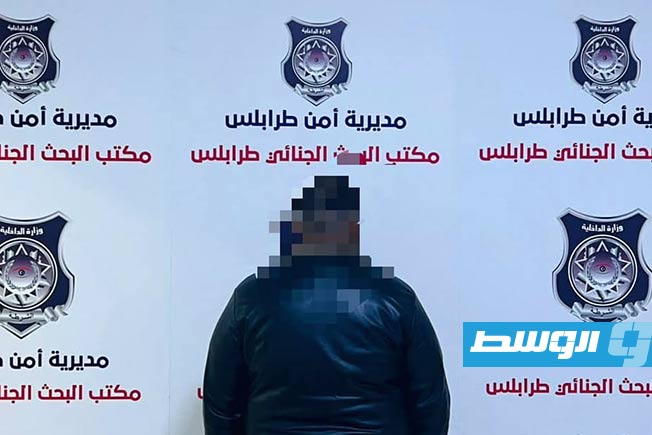 المتهم بدهس سيدة في طريق المطار، الخميس 11 ديسمبر 2025 (مديرية أمن طرابلس)