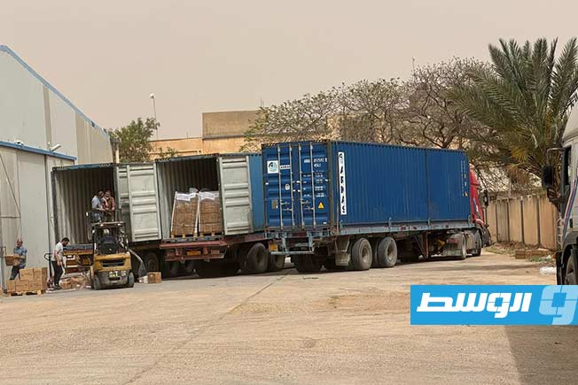 جانب من مشغلات غسيل الكلى الموردة، السبت 19 أبريل 2025 (جهاز الإمداد الطبي)