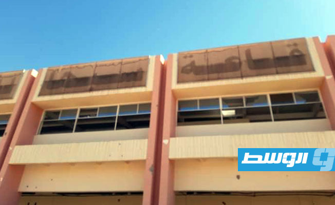 بعض القاعات الرياضية في مدينة سبها. (الإنترنت)