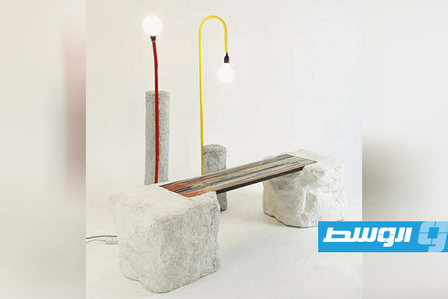 تصميم مميز وفريد لأريكة شارك في أسبوع لندن للحرف اليدوية 2025. (الإنترنت)