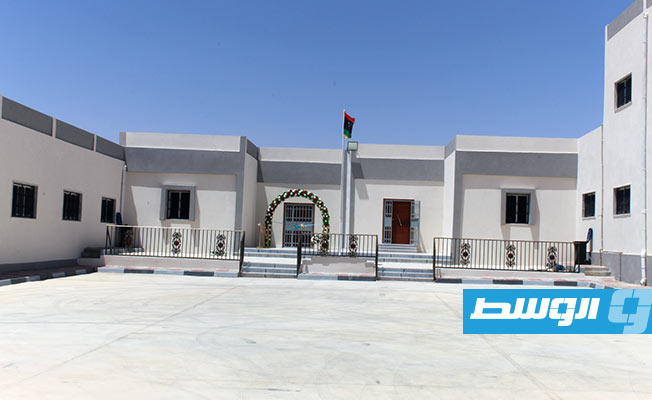 مدرسة المروج للتعليم الأساسي في الزنتان عقب تسليمها إلى مراقبة البلدية. (الصفحة الرسمية للمراقبة)