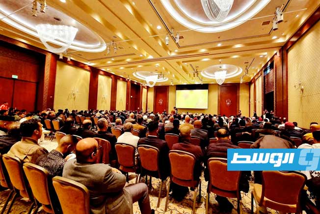 بعض حضور ملتقى الشباب الوطني للوحدة والسلام في طرابلس، 4 ديسمبر 2025 (الإنترنت)