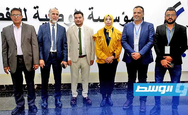 احتفالية توقيع إعادة تفعيل اتفاقية صيانة وتجهيز مستشفى جالو للطوارئ، الخميس 7 سبتمبر 2023. (مؤسسة النفط)