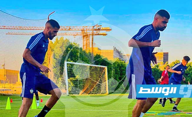 بعثة المنتخب الوطني. (المركز الإعلامي)