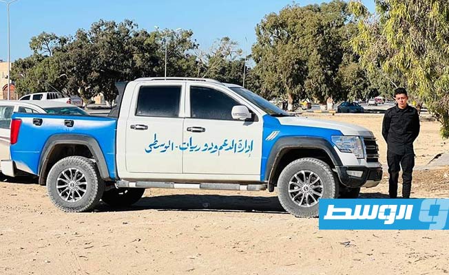 إزالة الاعتداءات على أرض المركز الثقافي في أجدابيا. (الإنترنت)