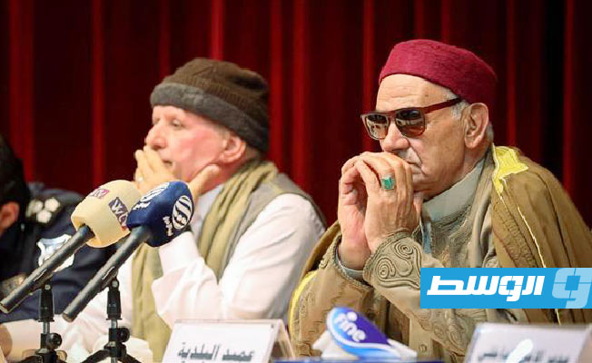 المشاركون في الاجتماع بطبرق، 6 مايو 2023. (الإنترنت)