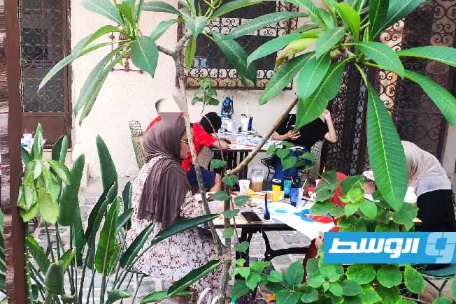 «بيت علي قانة» يختتم ورشته بعرض مشاريع فنية (فيسبوك)