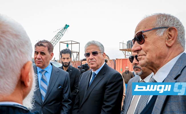 جولة باشاغا التفقدية في طبرق، الخميس 22 ديسمبر 2022. (المكتب الإعلامي للحكومة المكلفة من مجلس النواب)