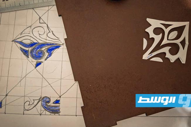 مشروع صندوق العروسة ينظّم ورشة فنية بإشراف هادية قانه. (فيسبوك)