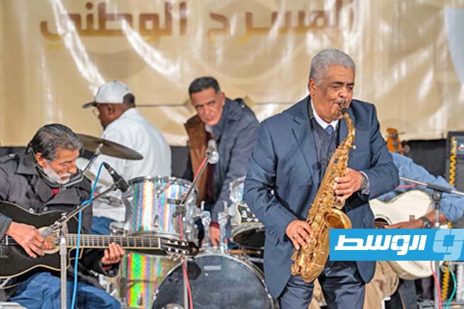 جانب من فعاليات افتتاح «مسرح الفنان الراحل محمد سليم»، التي نظمتها الهيئة العامة للسينما والمسرح والفنون، ضمن استراتيجية «عودة الحياة».(فيسبوك)