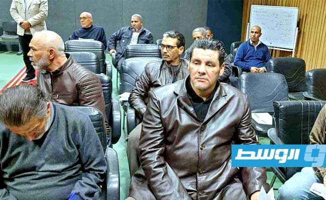 منتدى أسرة رفع الأثقال في صالة الأكاديمية الأولمبية بطرابلس. (فيسبوك)