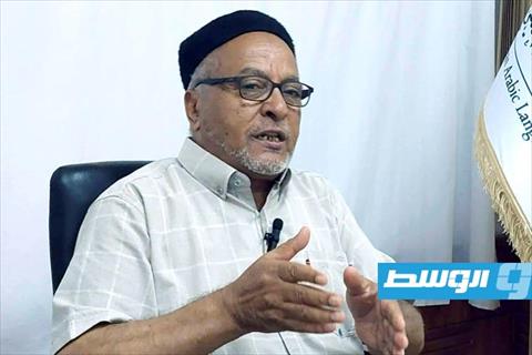محاضة الدكتور سعيد فاندي في مجمع اللغة العربية، 20 يونيو 2026. (الإنترنت)
