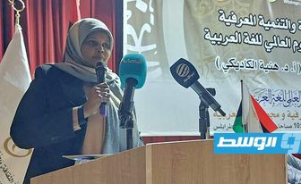 وزيرة الثقافة مبروكة توغي أثناء كلمتها