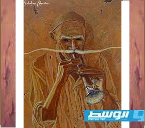 الفنان صلاح الشاردة وبورتريهاته المميزة