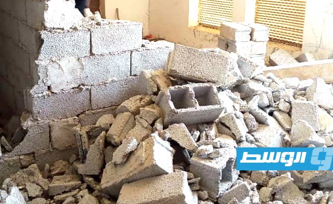 إزالة أسوار داخل المحطة، 14 أغسطس 2023. (وزارة الداخلية)