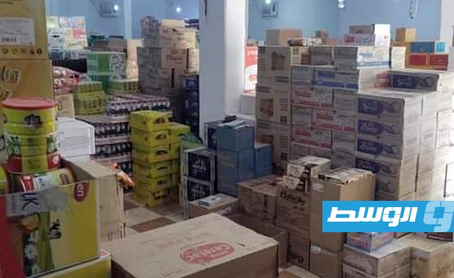 جولة لرصد المخالفات في منطقة زمزم, 20 أكتوبر 2021. (مركز الرقابة على الأغذية فرع الوسطى)