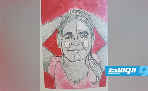 الفنانة التشكيلية فايزة الغناي