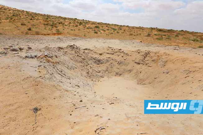 التجهيز للتخلص من مخلفات الحرب، 22 أبريل 2025. (جهاز المباحث الجنائية)