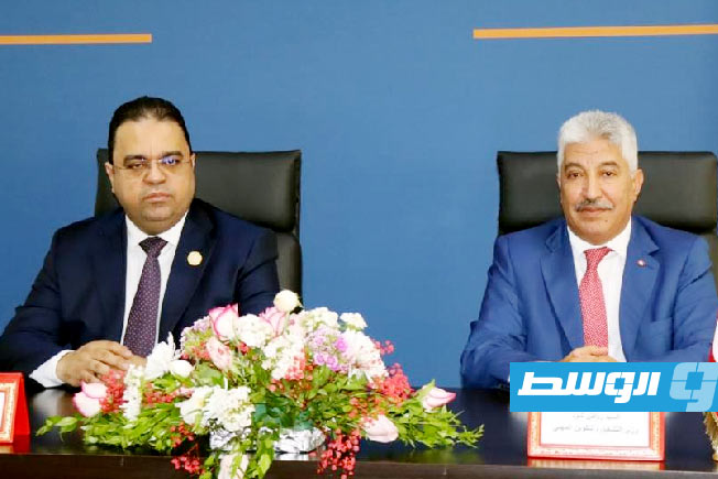 مراسم توقيع مذكرة تفاهم لتنظيم سوق العمل وتطوير التكوين المهني بين ليبيا وتونس، الخميس 29 أبريل 2026. (حكومتنا)