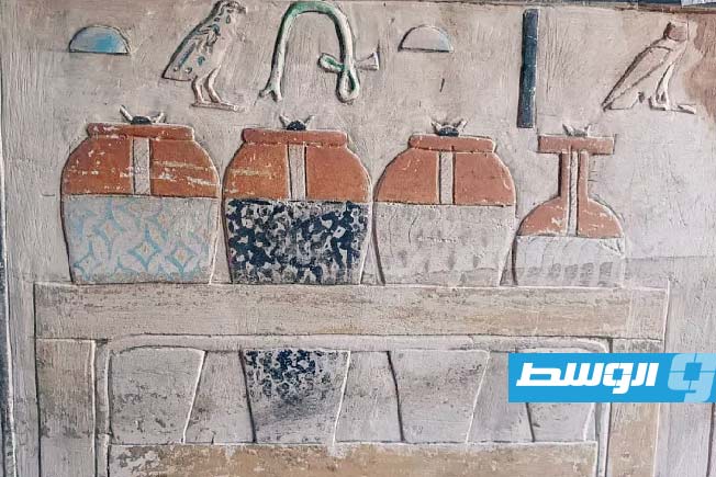 اكتشاف مقبرة طبيب ملكي شهير في سقار بمصر يعود تاريخها إلى 4000 عام. (وزارة الثقافة المصرية)