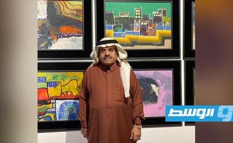 الفنان التشكيلي السعودي عبدالله حمّاس