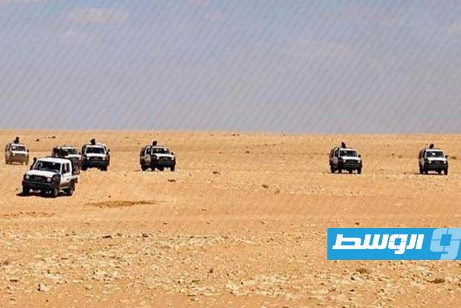 دوريات أمنية في وادي نسمة ووادي مرسيط (إدارة إنفاذ القانون بالإدارة العامة للعمليات الأمنية)