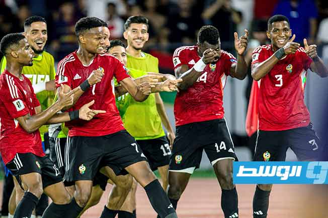 لقطة من لقاء منتخب ليبيا أمام إسواتيني، الإثنين 8 سبتمبر 2025. (الإنترنت)