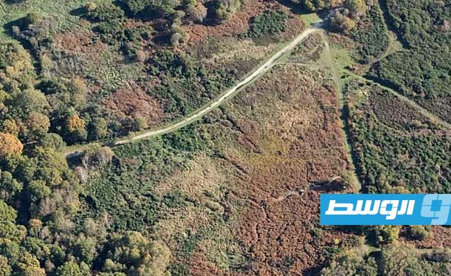 خنادق تدريب الحرب العالمية الأولى في براونداون، هامبشاير. (يورنيوز)