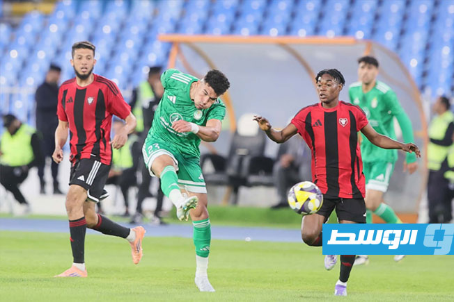 مباراة الأهلي طرابلس والظهرة بالدوري الليبي لكرة القدم الخميس 9 أبريل 2026 (تصوير - محمود دردور - بوابة الوسط)