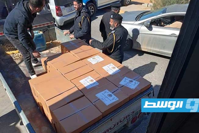 من توزيع سلال لحوم على المنطقة الوسطى والجبل والساحل الغربي، 20 فبراير 2026. (الشؤون الاجتماعية)