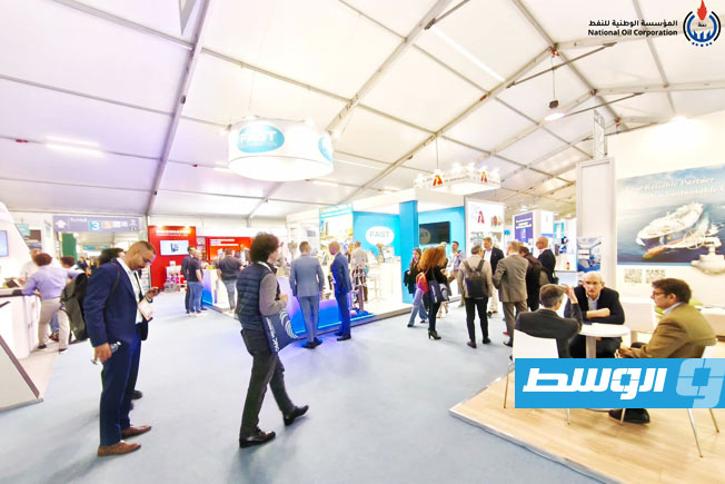 معرض الطاقة بمدينة رافينا الإيطالية، 8 أبريل 2025 (مؤسسة النفط)