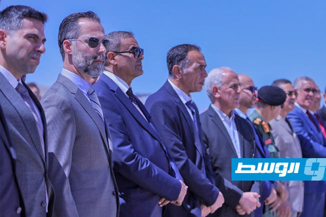 احتفالية تدشين الرحلة الأولى لشركة الخطوط التركية إلى مطار مصراتة الدولي، الثلاثاء 2 سبتمبر 2025. (بلدية مصراتة)