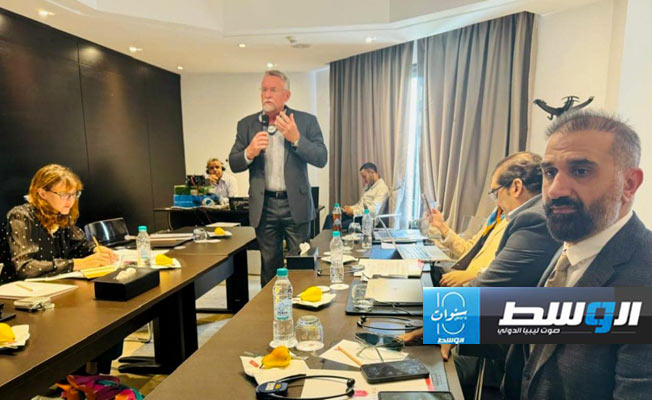 مؤتمر التعاون بين بلديتي غدامس وتنلي بارك الأميركية، 11 نوفمبر 2024. (الحكم المحلي)