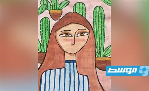 التشكيلية فاطمة موسى علي وإبداع رسم الصمت