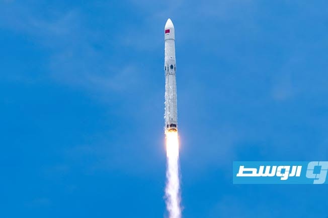 اختبار منظومة تجريبية لاستعادة وحدات دفع ​الصواريخ في الصين. (شينخوا)