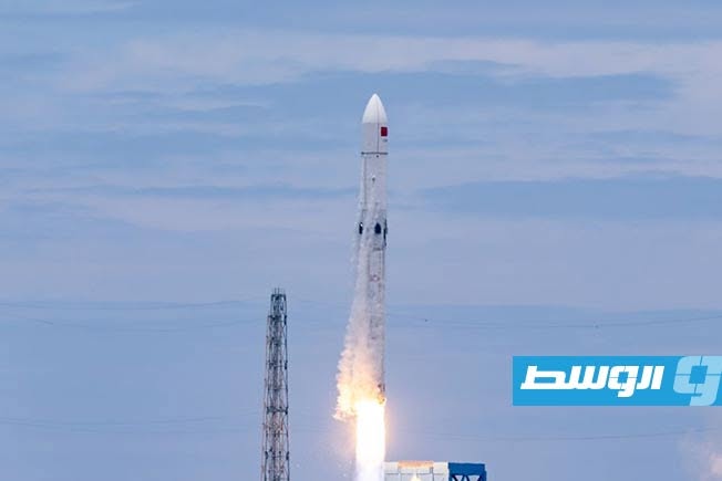 اختبار منظومة تجريبية لاستعادة وحدات دفع ​الصواريخ في الصين. (شينخوا)