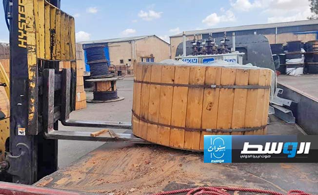 مواد تشغيلية جرى صرفها لإدارة توزيع المرقب، السبت 21 سبتمبر 2024 (الشركة العامة للكهرباء)