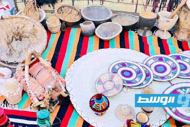 معرض لـ«التراث الليبي» في مهرجان صيف بنغازي 2025 (فيسبوك)