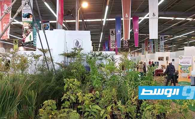 من أجنحة معرض ليبيا الزراعي التي أقيمت في تمنهنت خلال الفترة من 25 إلى 28 نوفمبر 2023. (تصوير: رمضان كرنفودة)