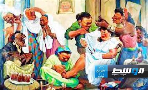 الفنان التشكيلي المصري محسن أبوالعزم