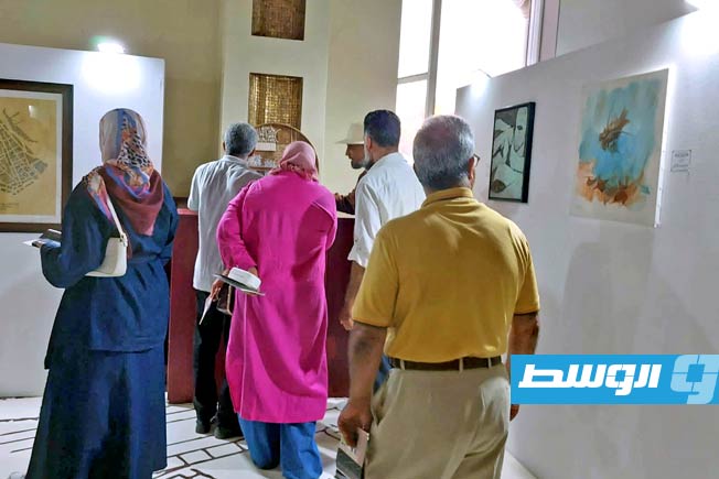 افتتاح معرض للخط العربي في قصر الخلد بطرابلس، 28 يونيو 2026. (الإنترنت)